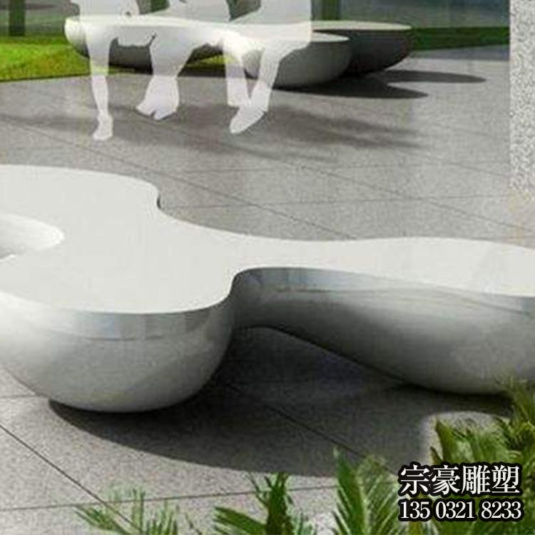 玻璃鋼異形凳子，室內(nèi)外美陳創(chuàng)意坐凳