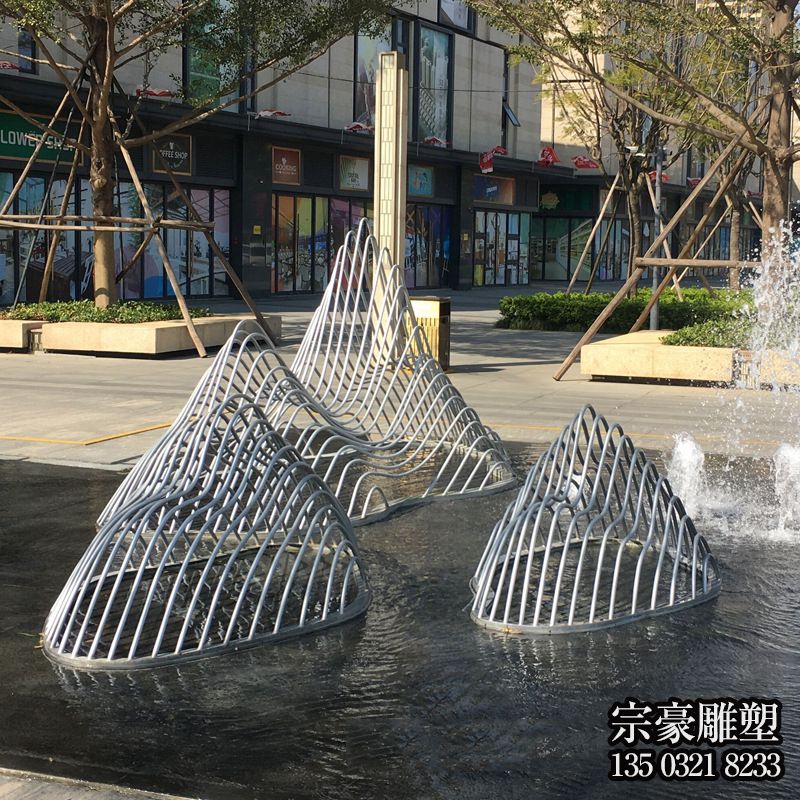 假山雕塑-城市不銹鋼景觀雕塑定制園林小區標志擺件創意水景抽象假山雕塑 假山雕塑-城市不銹鋼景觀雕塑定制園林小區標志擺件創意水景抽象假山雕塑